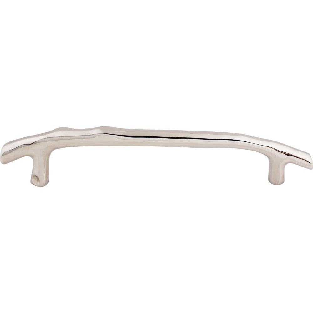 Aspen II Twig Pull by Top Knobs - Polished Nickel - New York Hardware