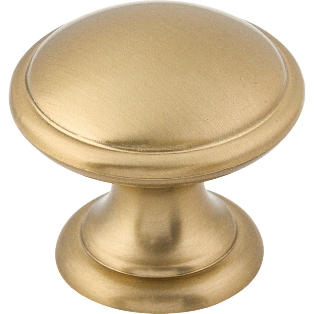Rounded Knob by Top Knobs - Honey Bronze - New York Hardware