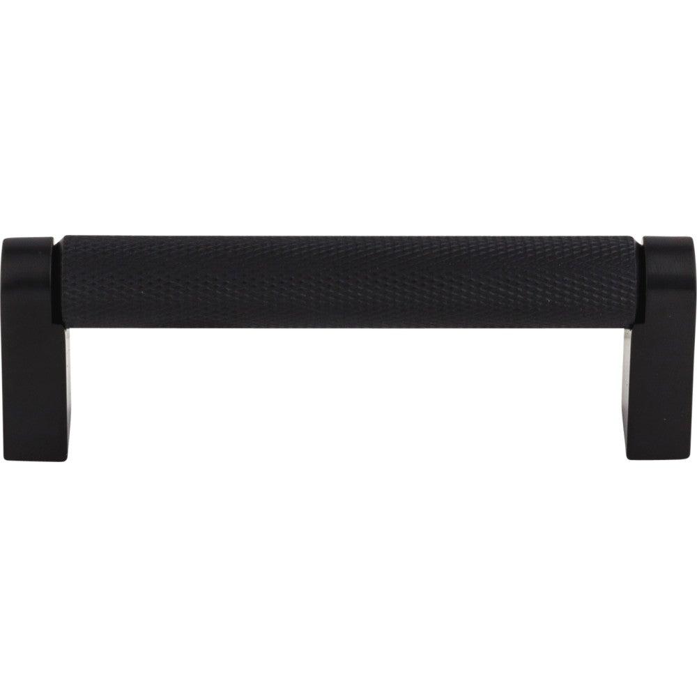 Amwell Bar Pull by Top Knobs - Flat Black - New York Hardware