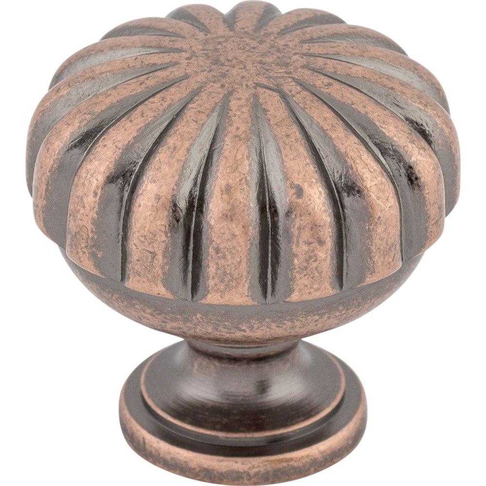 Melon Knob by Top Knobs - Antique Copper - New York Hardware