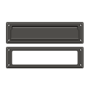 13-1/8" Mail Slot with Interior Frame by Deltana -  - Oil Rubbed Bronze - New York Hardware