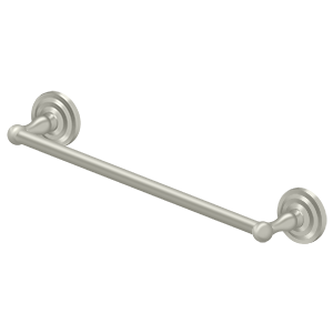R-Series Single Towel Bar by Deltana - 18" - Brushed Nickel - New York Hardware