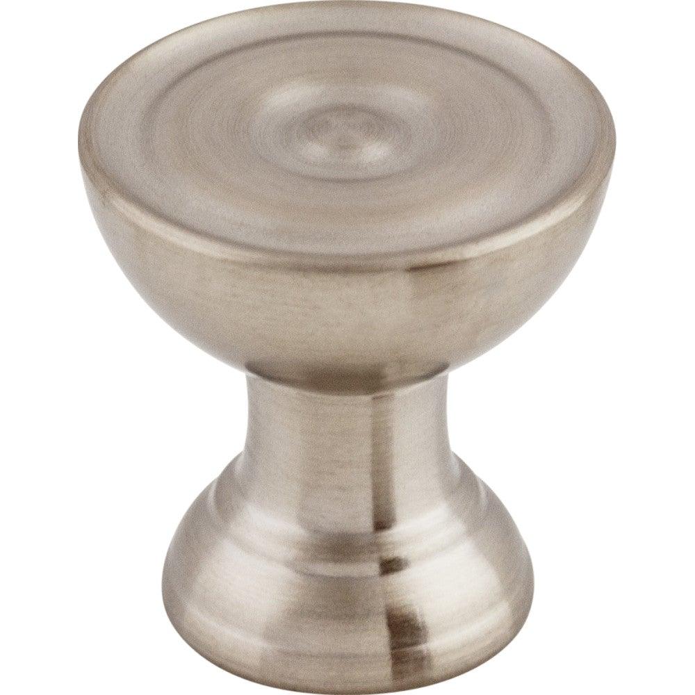 Stainless Rook Knob by Top Knobs - Brushed Stainless Steel - New York Hardware