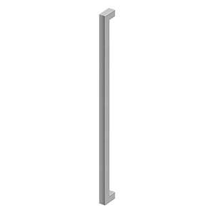 Extra Large Contemporary Pull by Deltana - 42" - Brushed Stainless - New York Hardware