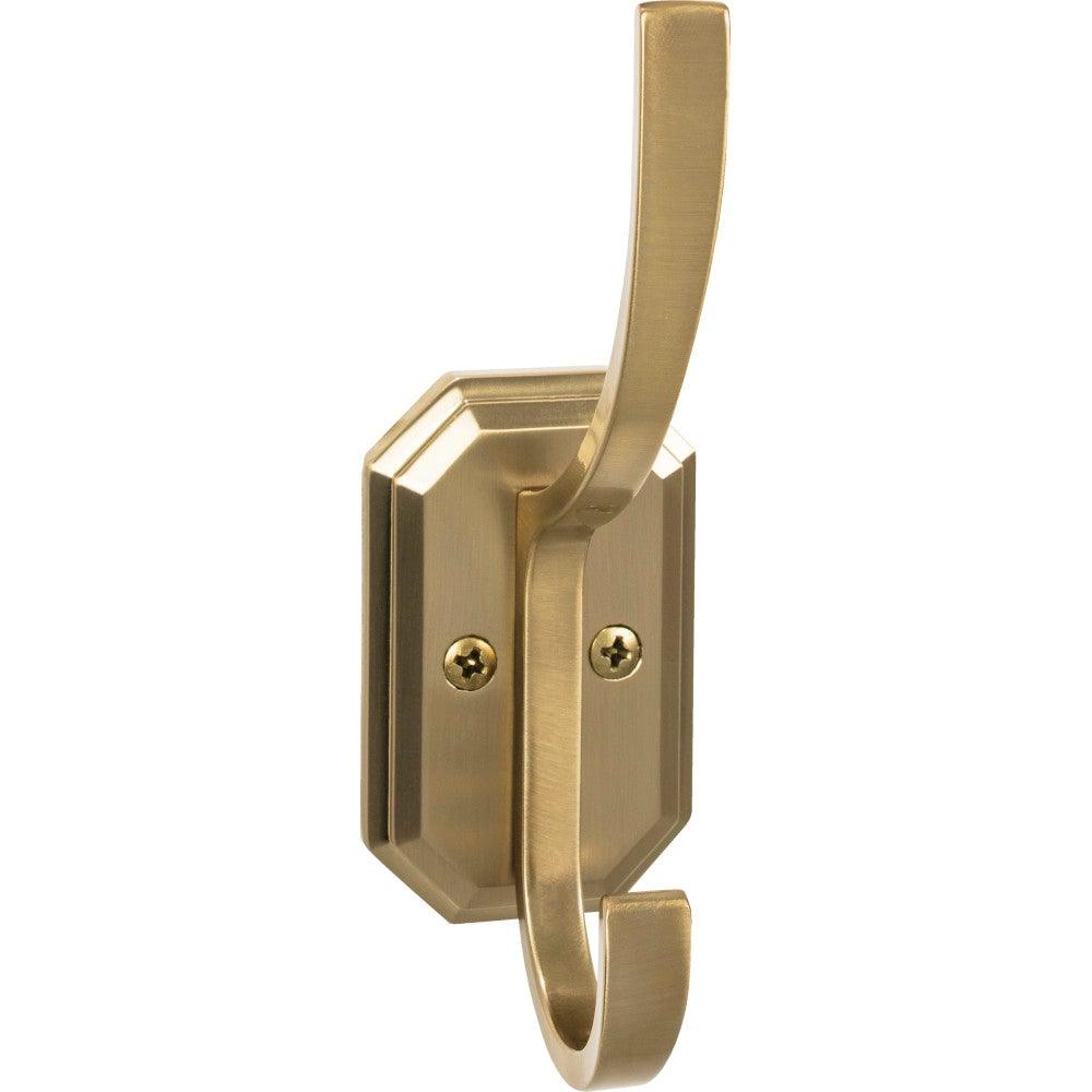 Emerald Hook by Top Knobs - Honey Bronze - New York Hardware