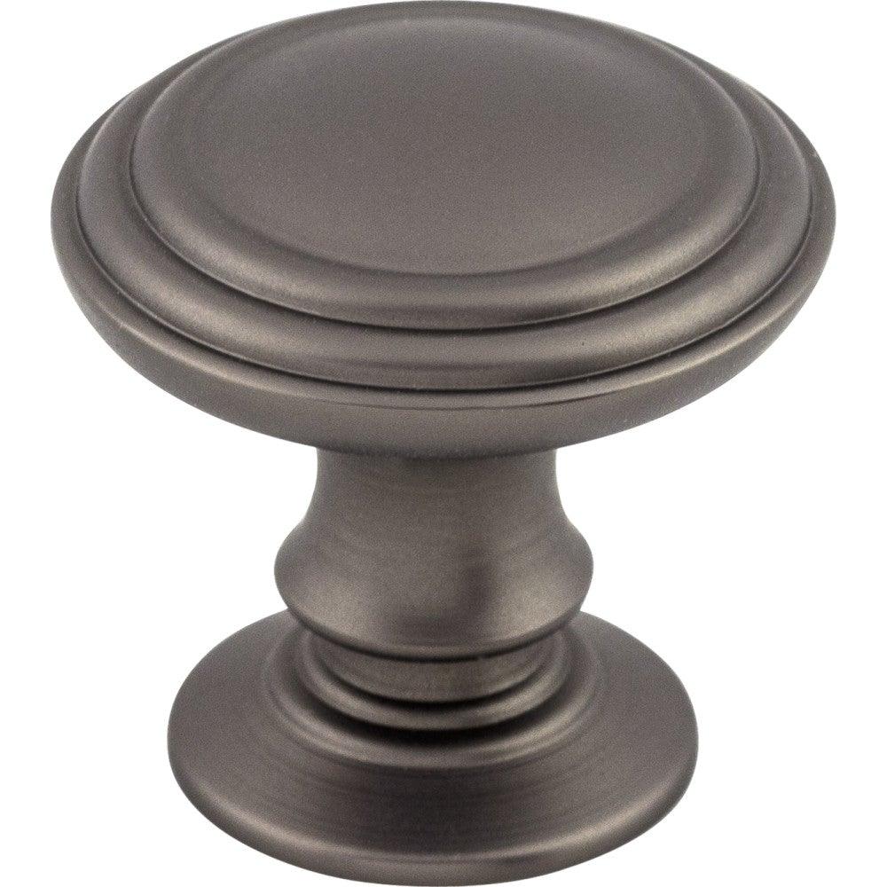 Reeded Knob by Top Knobs - Ash Gray - New York Hardware