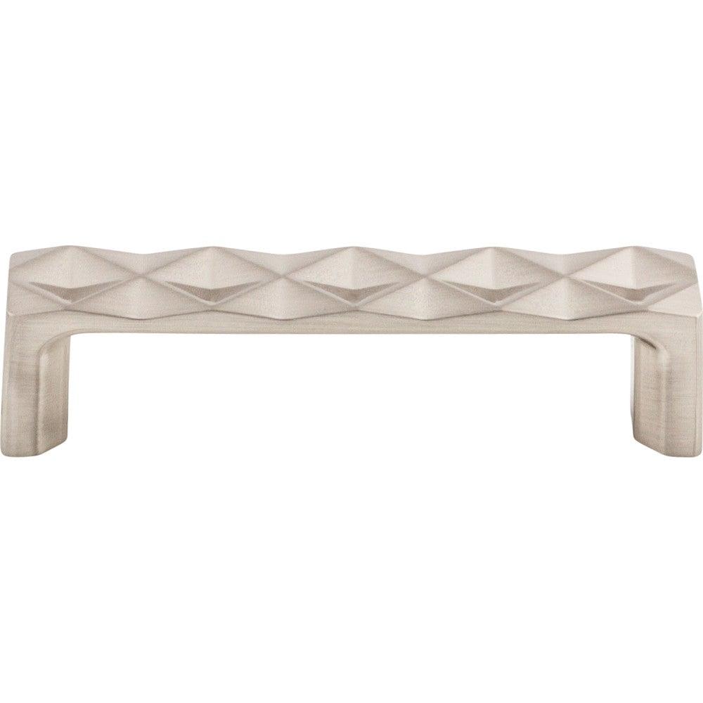 Quilted Pull by Top Knobs - Brushed Satin Nickel - New York Hardware