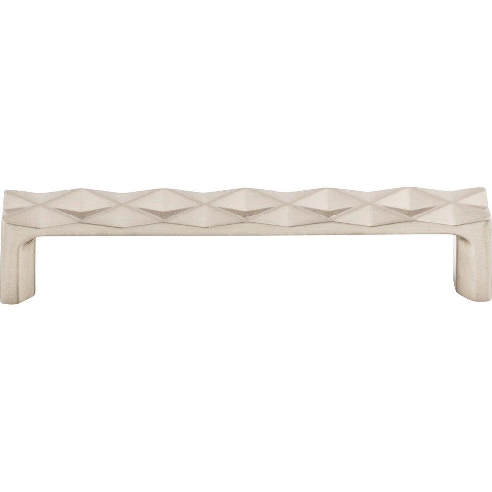 Quilted Pull by Top Knobs - Brushed Satin Nickel - New York Hardware