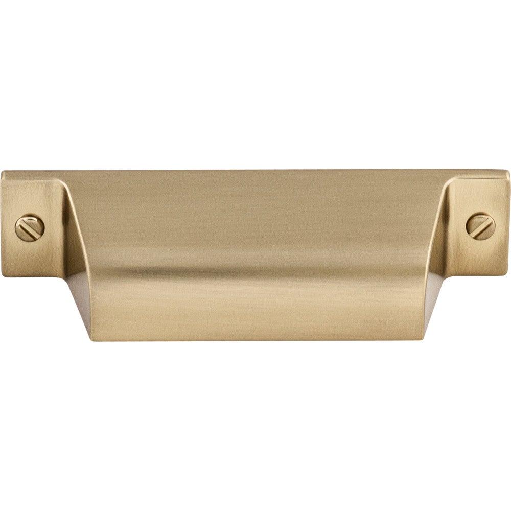 Channing Cup Pull by Top Knobs - Honey Bronze - New York Hardware