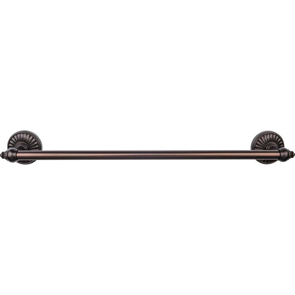Tuscany Bath Single Towel Bar by Top Knobs - Oil Rubbed Bronze - New York Hardware