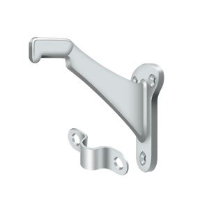 Zinc Handrail Bracket by Deltana -  - Polished Chrome - New York Hardware