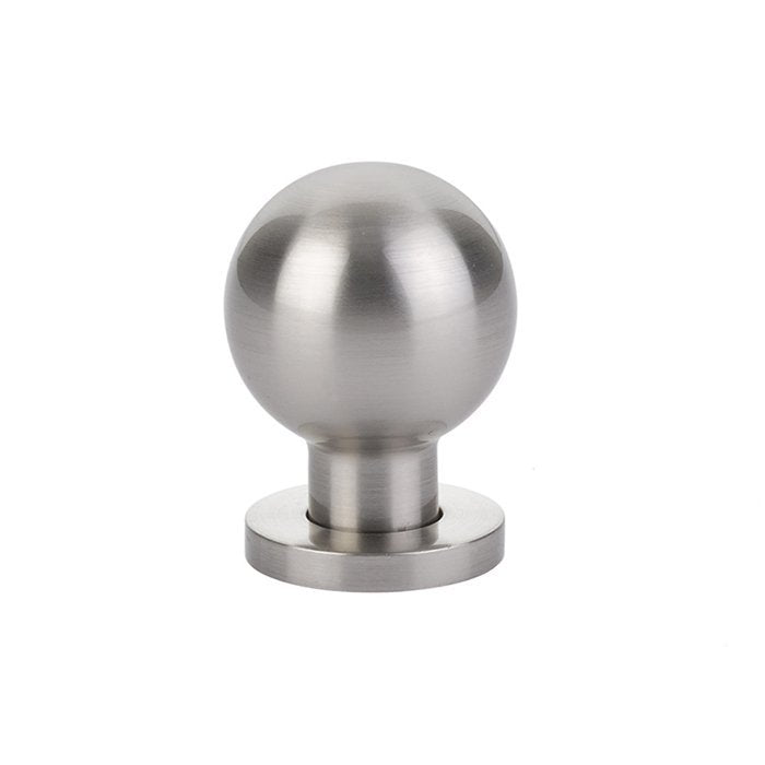 Globe Knob by Emtek Hardware - 1" - Satin Nickel - New York Hardware