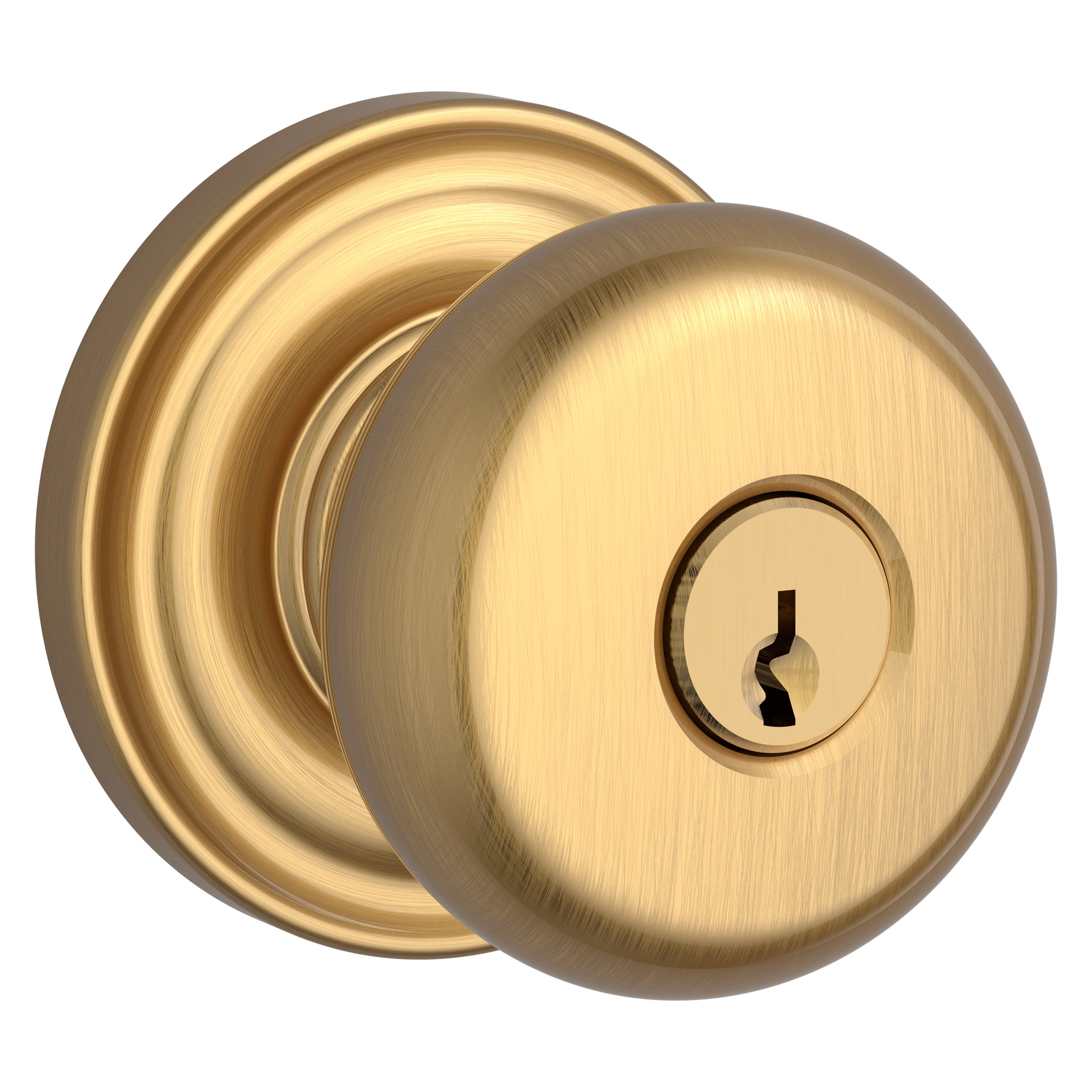 Baldwin Reserve Keyed Round Knob Set