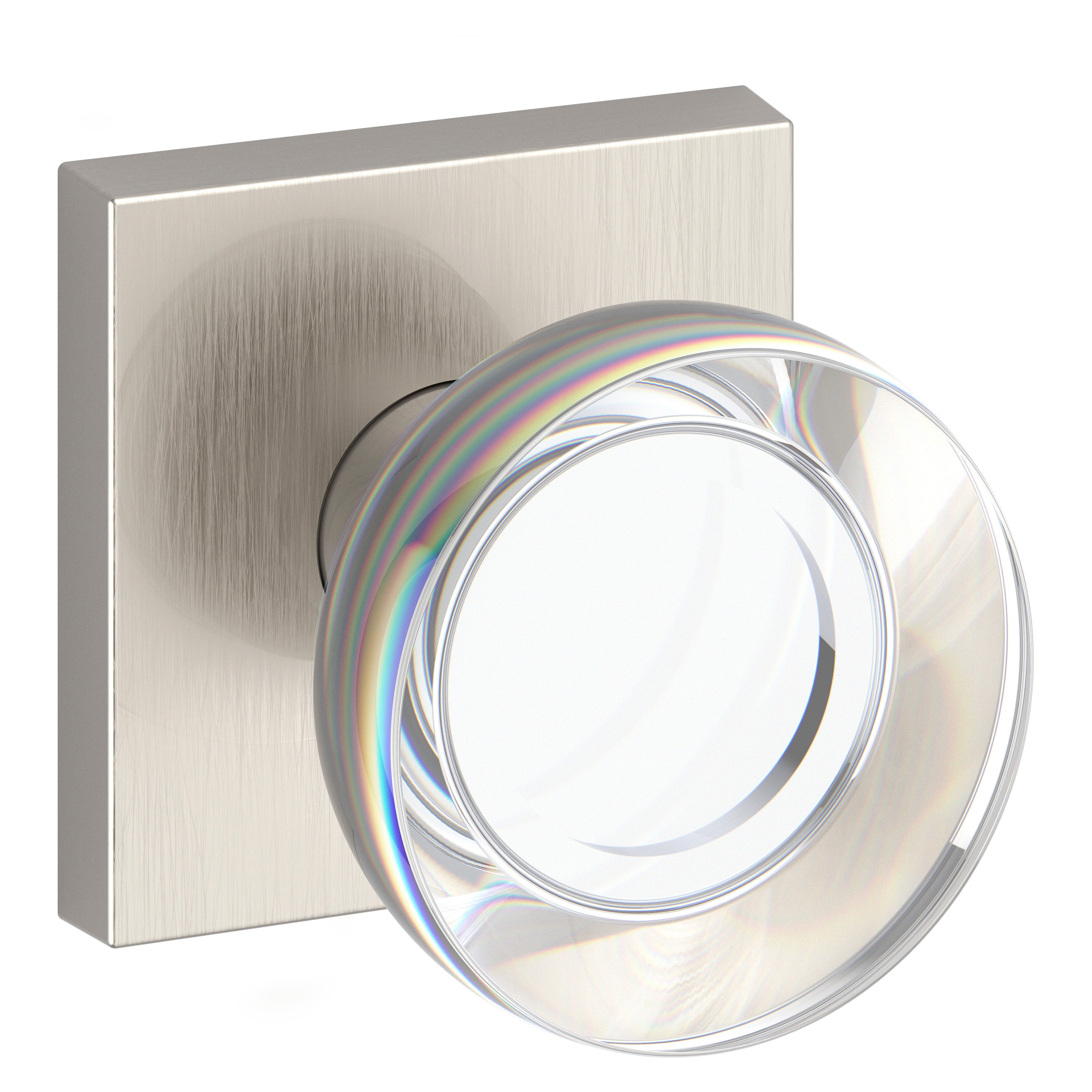 Baldwin Reserve Contemporary Crystal Passage Knob Set