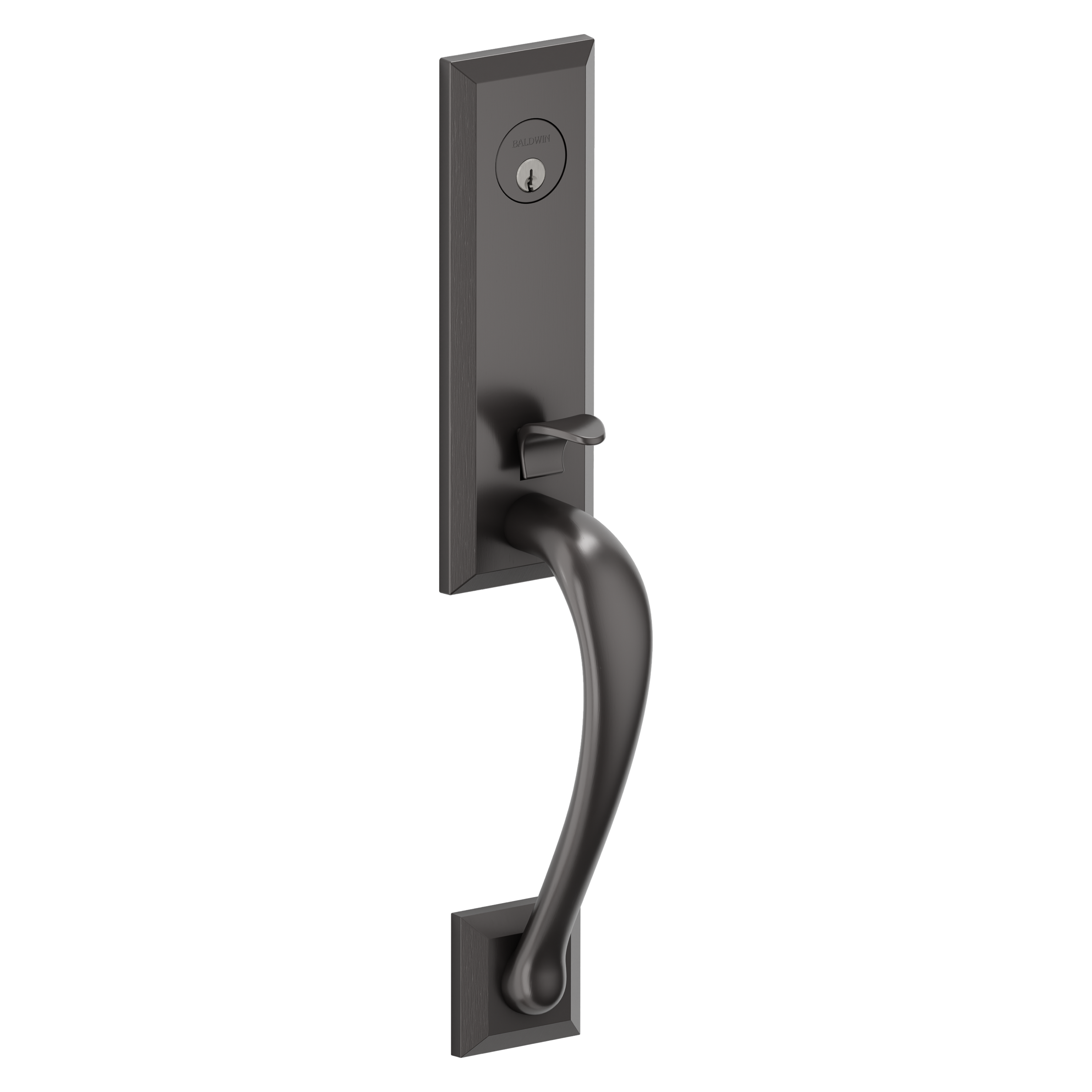 Baldwin Cody Single Cylinder Handleset with 5452V Beavertail Lever