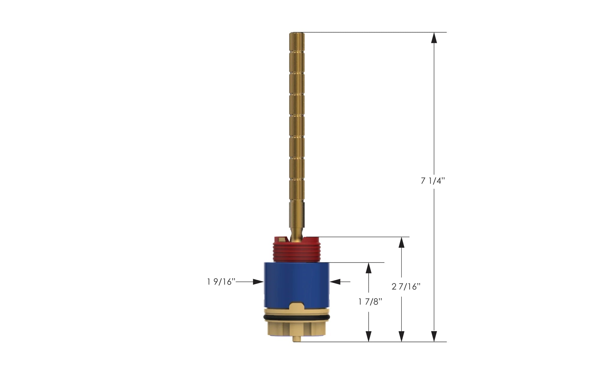 40mm Pressure Balance Valve Cartridge (From 2017 to Present) 1-130