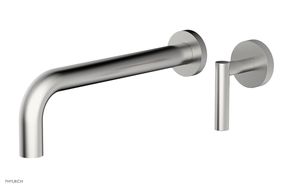 10" - Satin Chrome - Transition Single Handle Wall Lavatory Set - Lever Handle 120-16-10 by Phylrich - New York Hardware