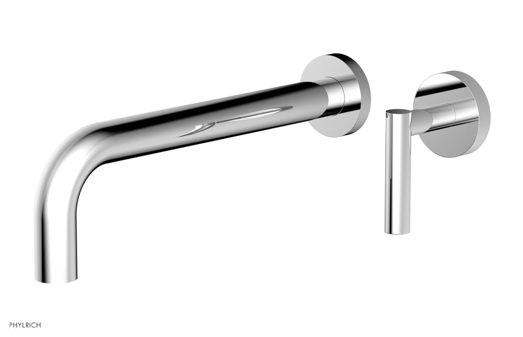 10" - Polished Chrome - Transition Single Handle Wall Lavatory Set - Lever Handle 120-16-10 by Phylrich - New York Hardware