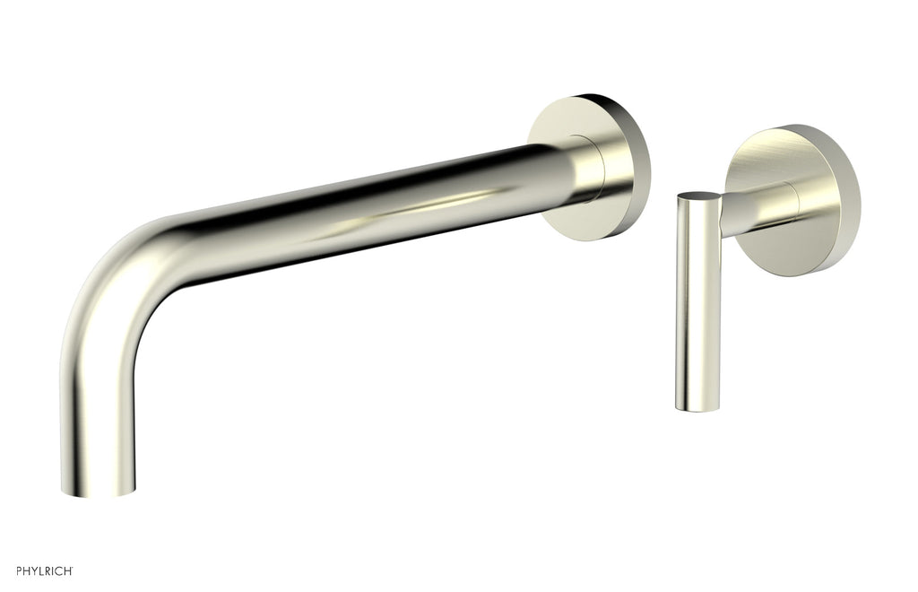 10" - Satin Nickel - Transition Single Handle Wall Lavatory Set - Lever Handle 120-16-10 by Phylrich - New York Hardware