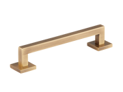 Bromford Cabinet Handle by Armac Martin - 128mm - Satin Nickel Plate