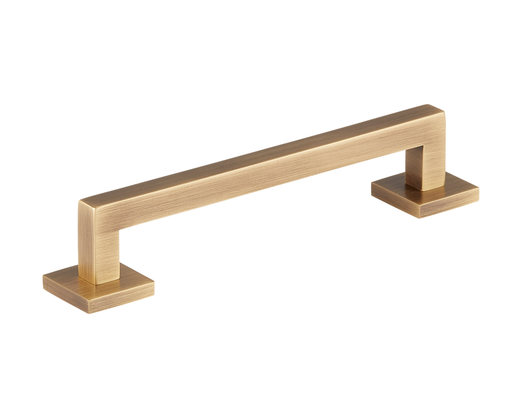 Bromford Cabinet Handle by Armac Martin - 128mm - Satin Nickel Plate