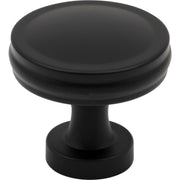 Jeffrey Alexander Jules Cabinet Knob Matte Black / 1-3/8"