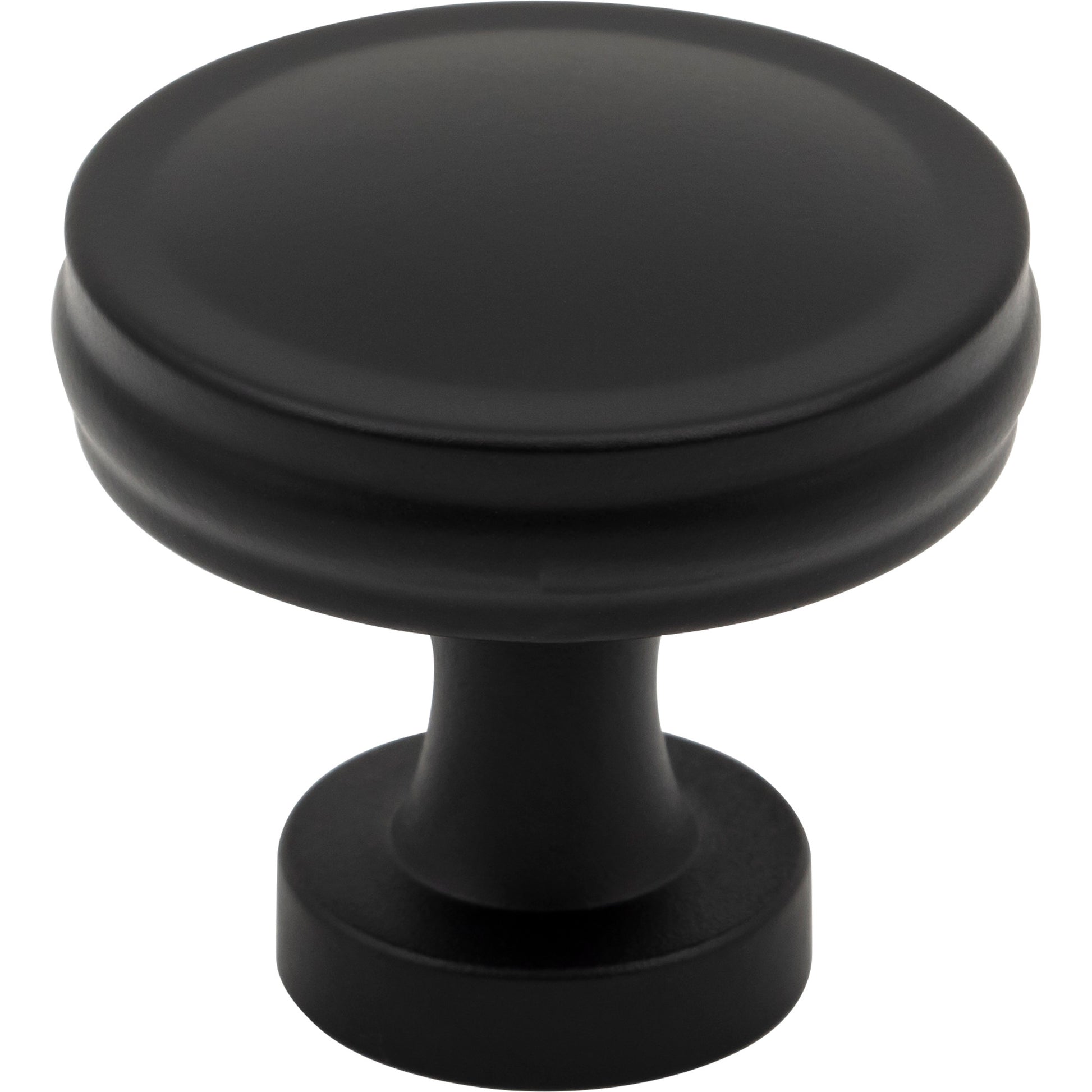 Jeffrey Alexander Jules Cabinet Knob Matte Black / 1-3/8"