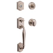 Baldwin Reserve Westcliff Single Cylinder Handleset With Ellipse Knob