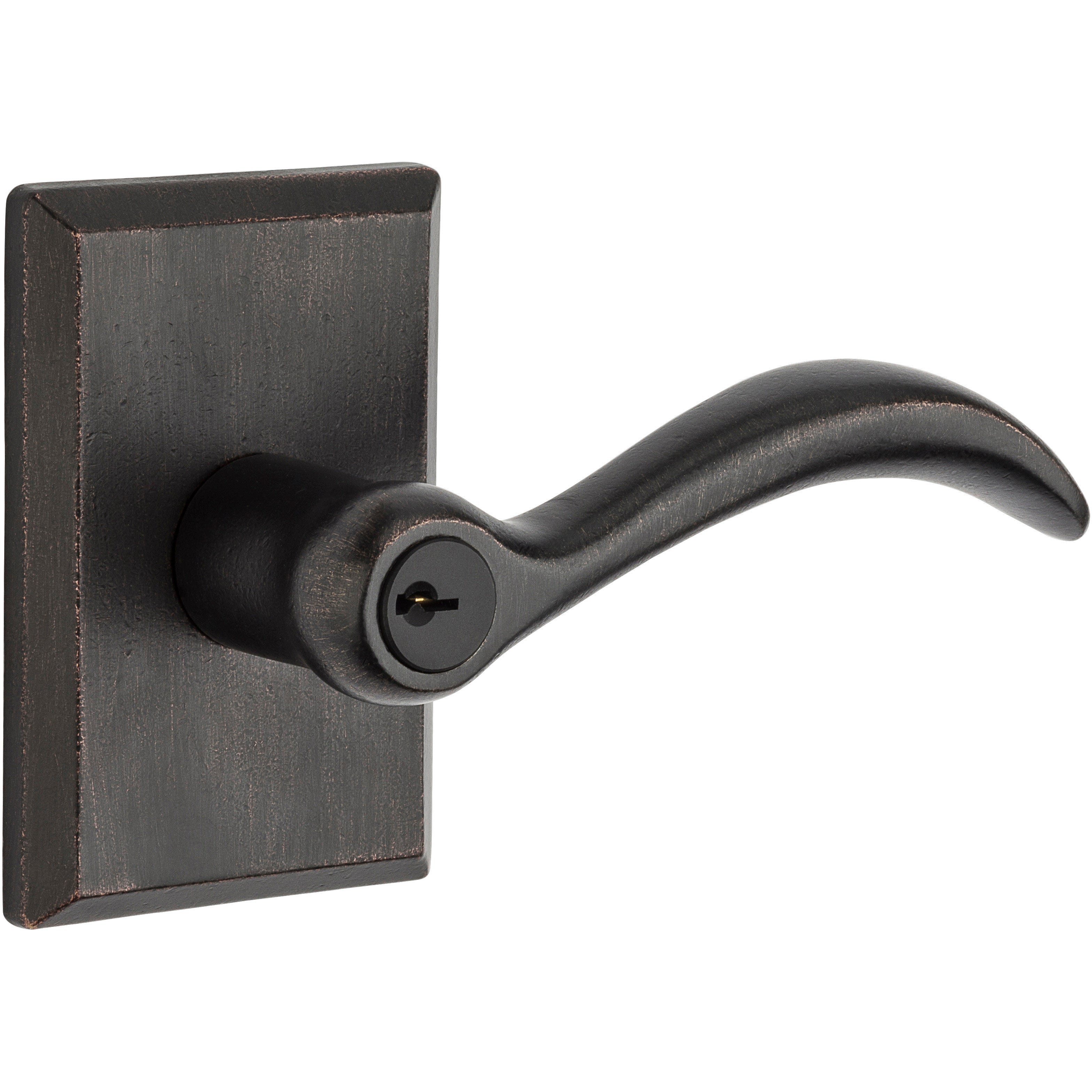 Baldwin Reserve Keyed Arch Lever Set