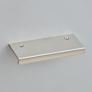Croft Linear 100mm Top Fix Edge Pull 100mm / Polished Nickel
