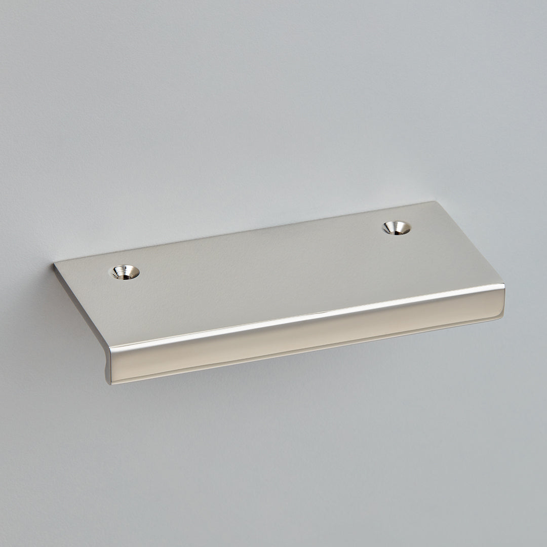 Croft Linear 150mm Top Fix Edge Pull 150mm / Polished Nickel