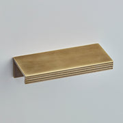 Croft Pleated 50mm Edge Pull 50mm / Light Antique Brass