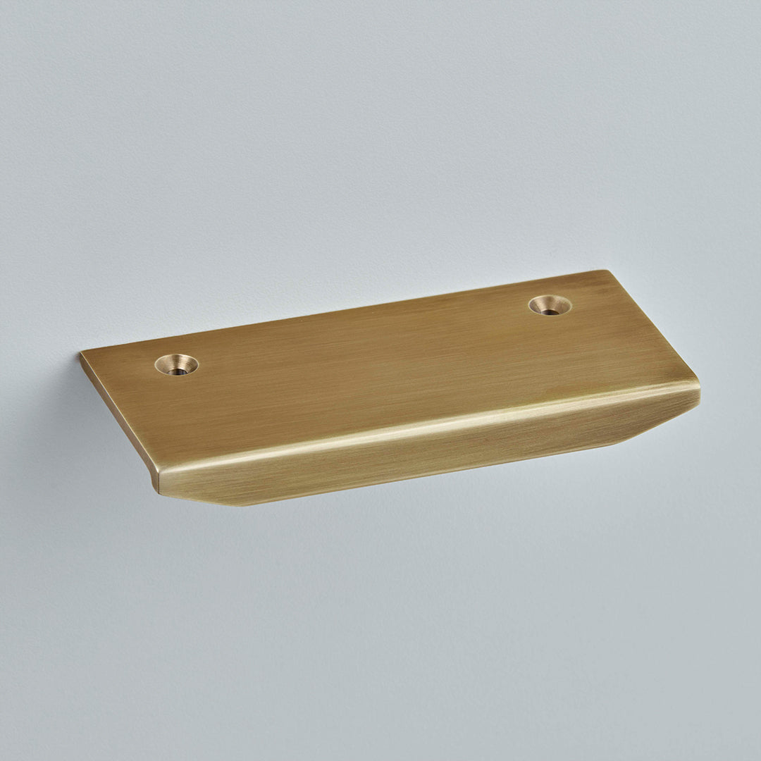 Croft Moderne 75mm Top Fix Edge Pull 75mm / Light Antique Brass
