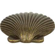 Clamshell Knob by Atlas Burnished Bronze