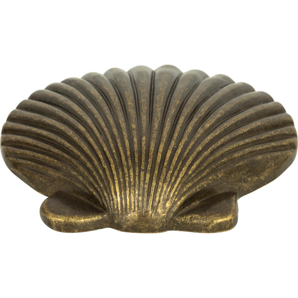 Clamshell Knob by Atlas Burnished Bronze