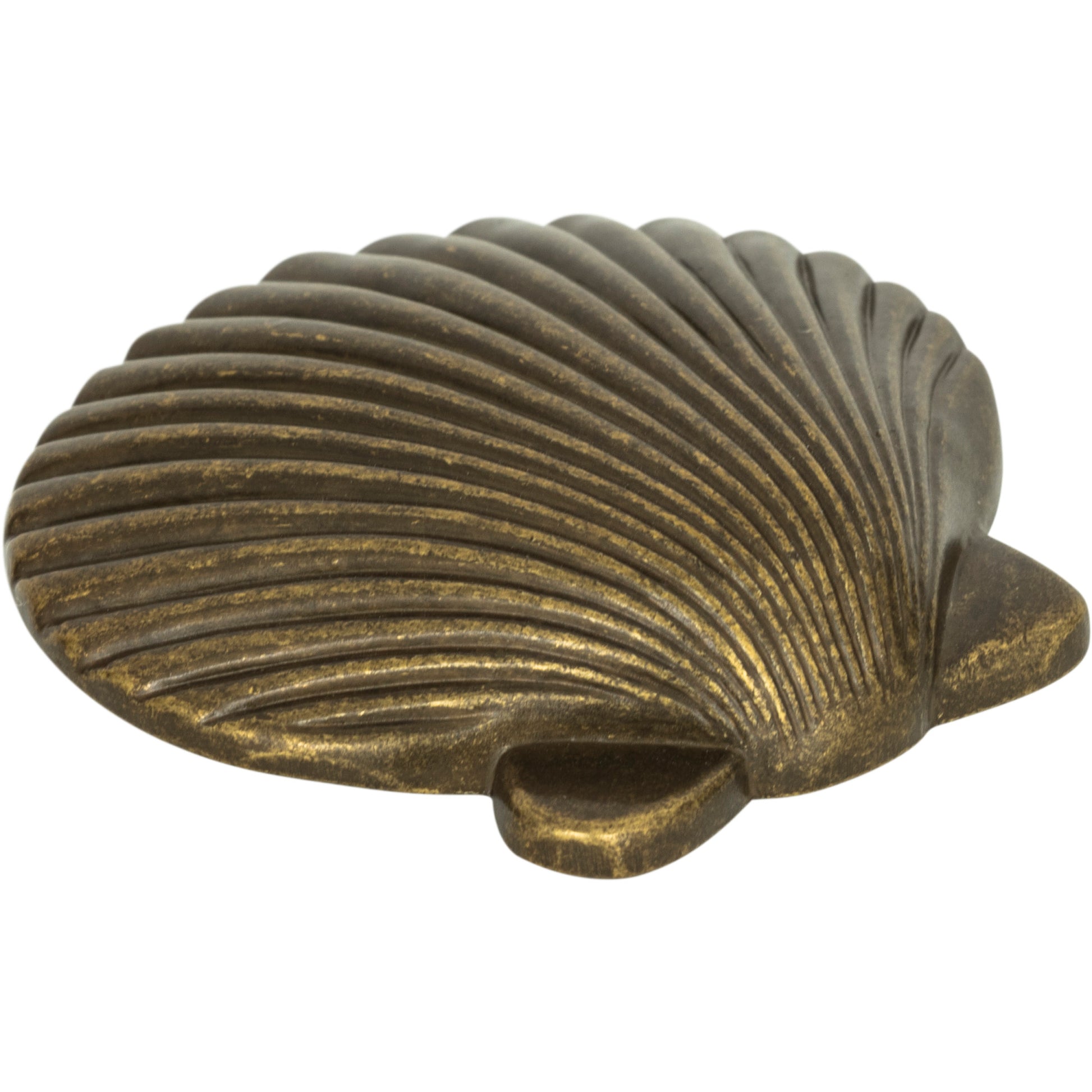 Clamshell Knob by Atlas Burnished Bronze