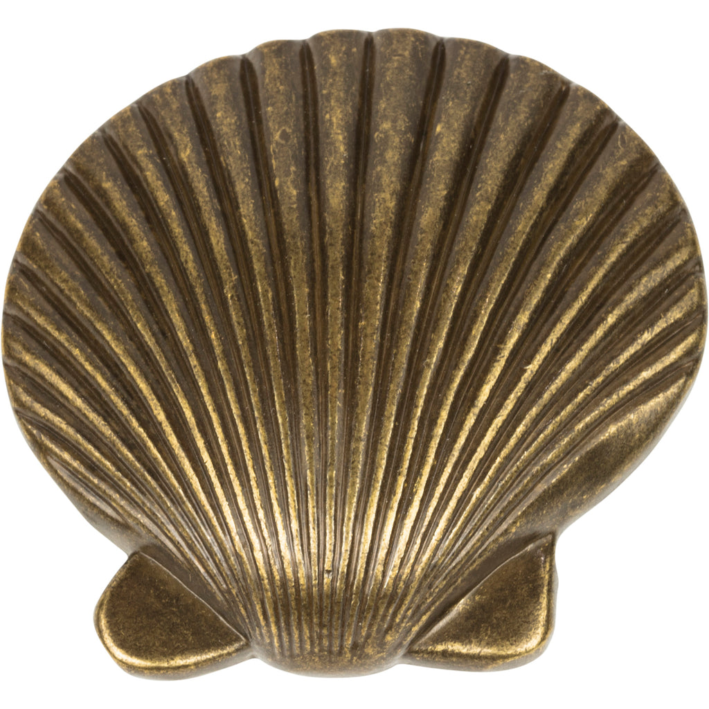 Clamshell Knob by Atlas Burnished Bronze