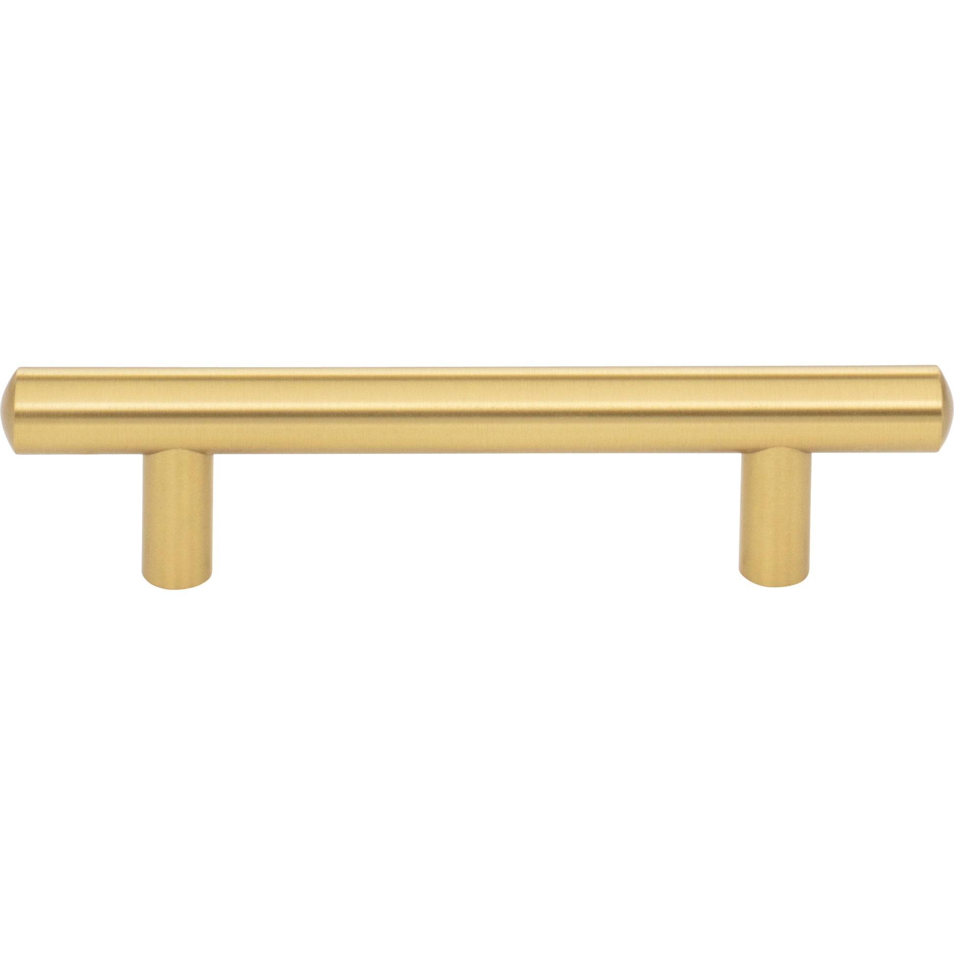 Jeffrey Alexander Key West Cabinet Bar Pull Brushed Gold / 96 mm