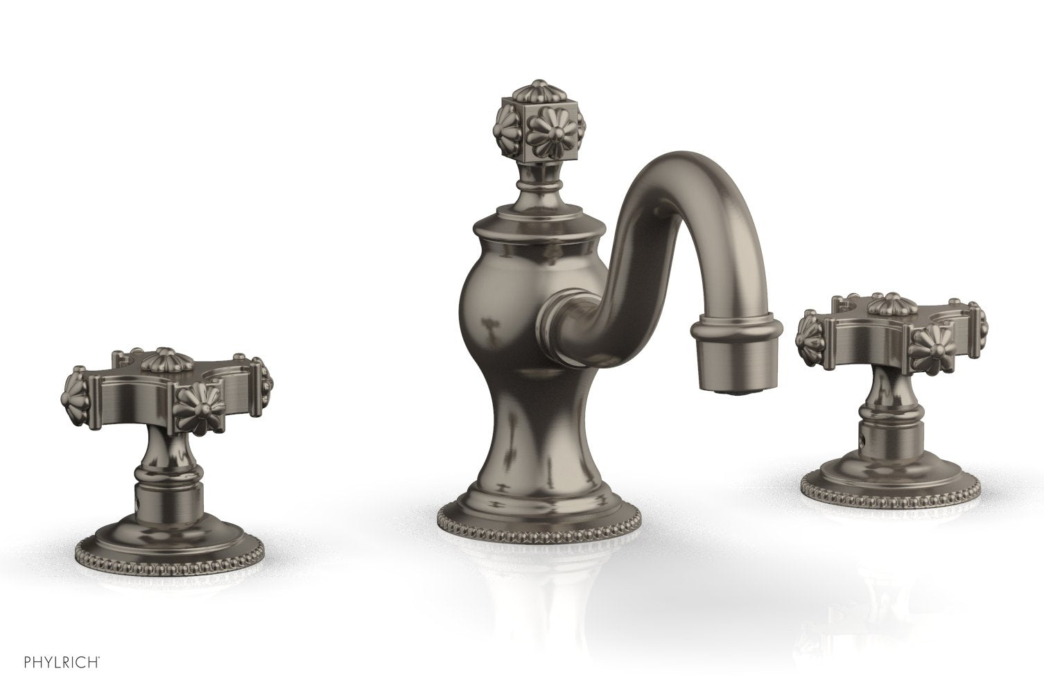 5-3/4" - Burnished Nickel - MARVELLE Widespread Faucet 162-01 by Phylrich - New York Hardware