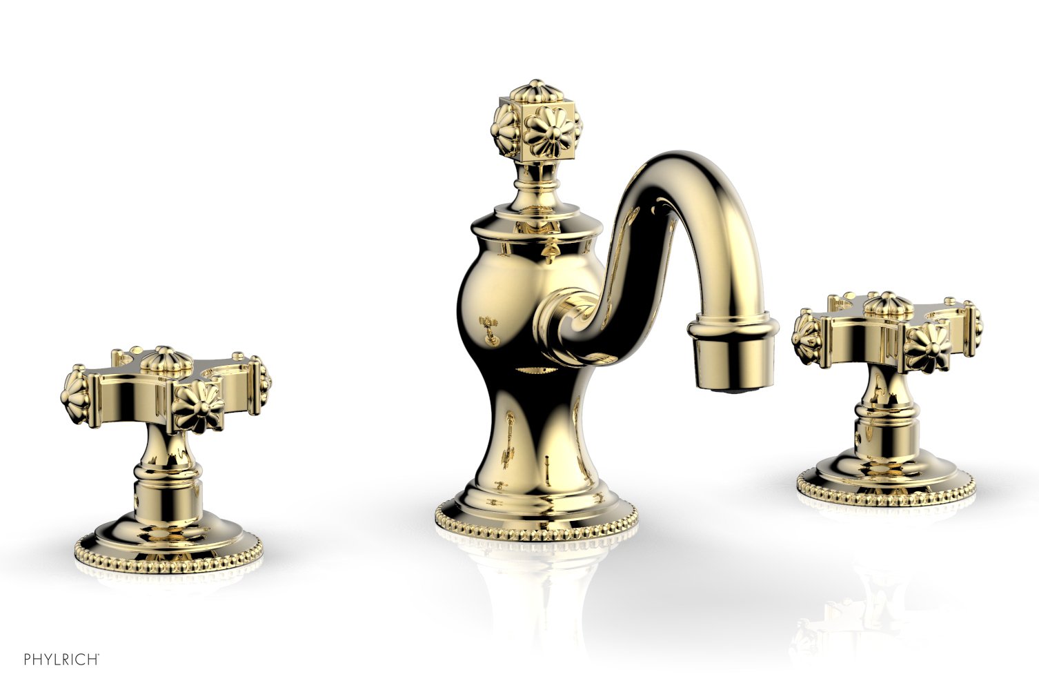 5-3/4" - Old English Brass - MARVELLE Widespread Faucet 162-01 by Phylrich - New York Hardware