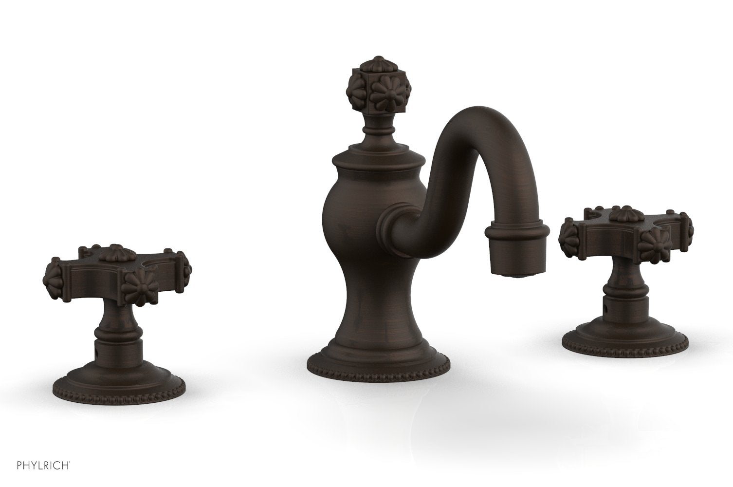 5-3/4" - Oil Rubbed Bronze - MARVELLE Widespread Faucet 162-01 by Phylrich - New York Hardware