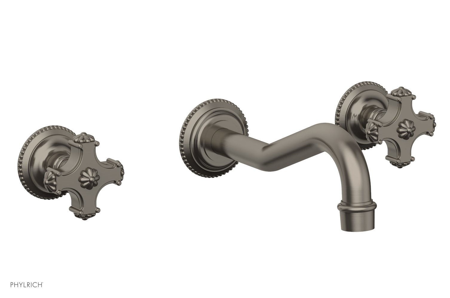 1-1/8" - Pewter - MARVELLE Wall Lavatory Set 162-11 by Phylrich - New York Hardware
