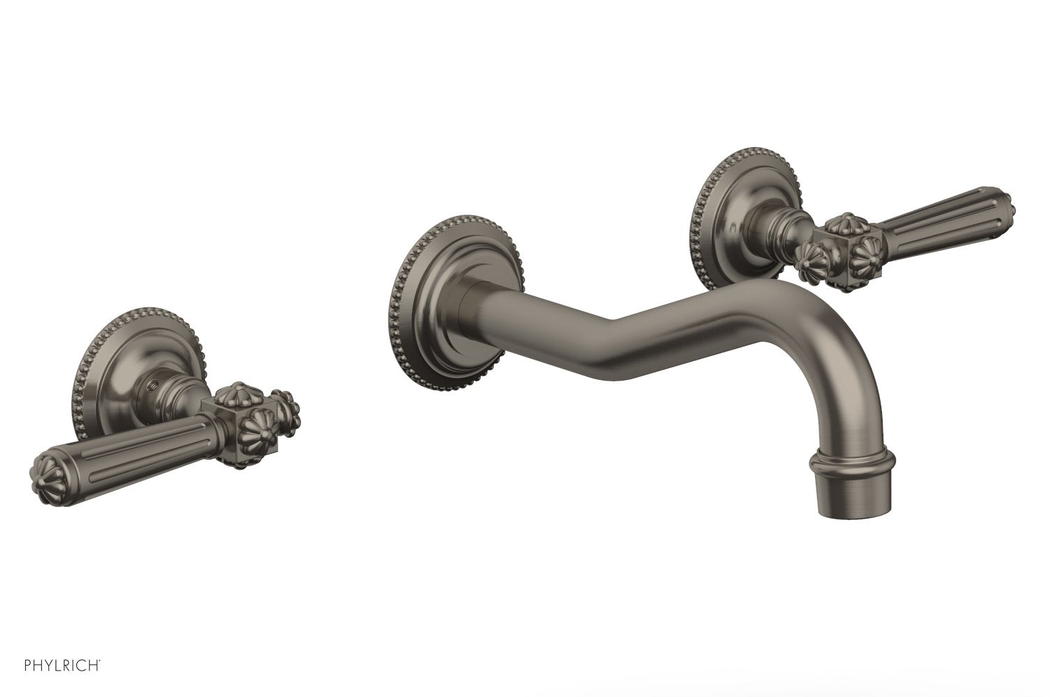 1-1/8" - Pewter - MARVELLE Wall Lavatory Set 162-12 by Phylrich - New York Hardware