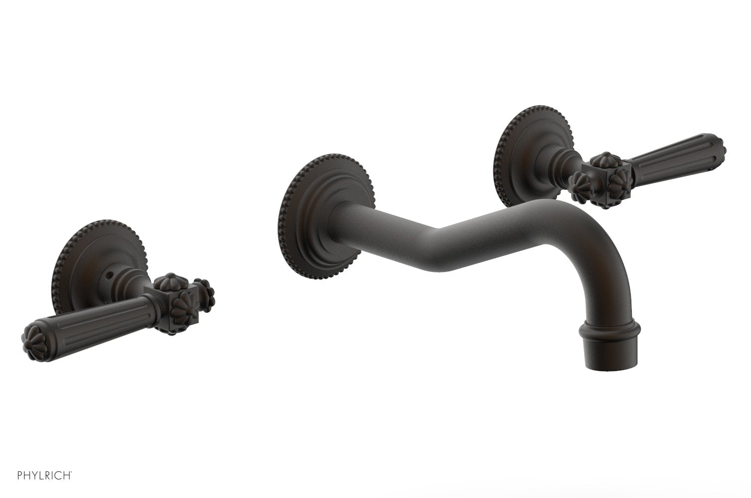 1-1/8" - Oil Rubbed Bronze - MARVELLE Wall Lavatory Set 162-12 by Phylrich - New York Hardware
