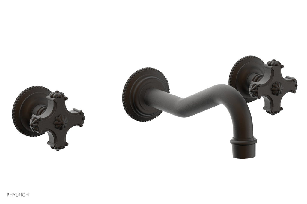 1-1/8" - Oil Rubbed Bronze - MARVELLE Wall Tub Set - Blade Handles 162-56 by Phylrich - New York Hardware