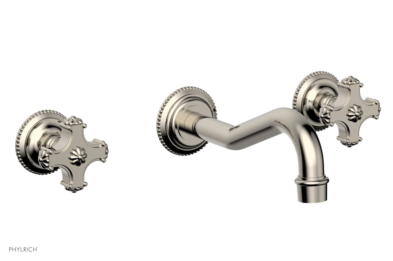 1-1/8" - Matte Black - MARVELLE Wall Tub Set - Blade Handles 162-56 by Phylrich - New York Hardware