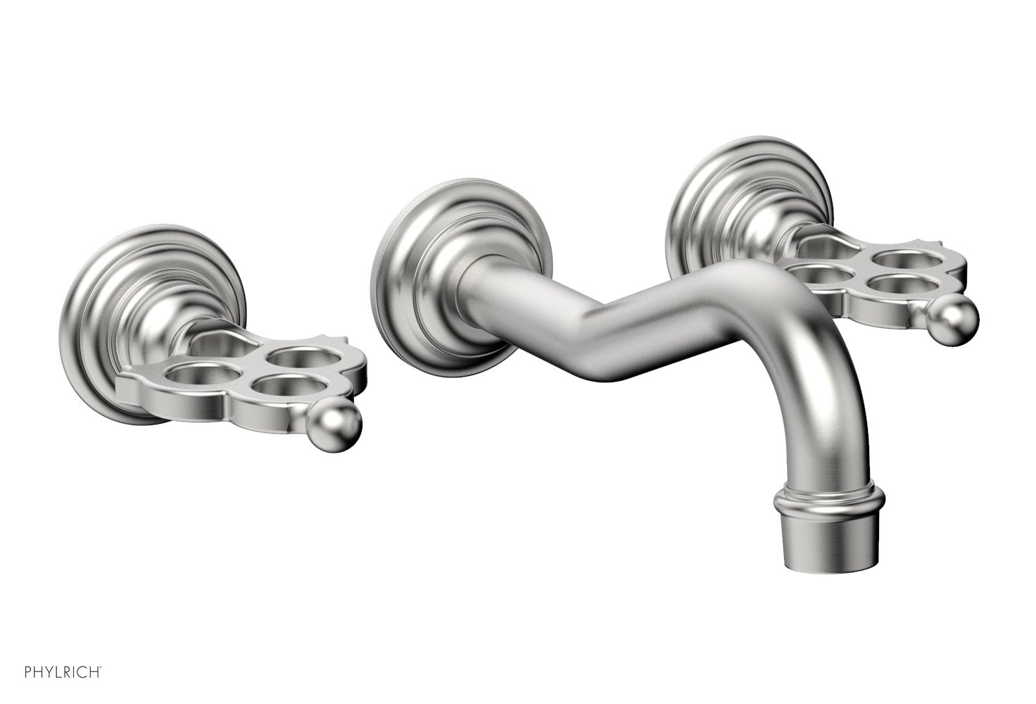 1-1/8" - Satin Chrome - MAISON Wall Lavatory Set 164-11 by Phylrich - New York Hardware