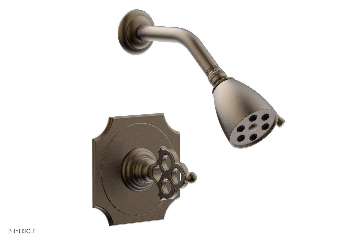 5" - Antique Brass - MAISON Pressure Balance Shower Set 164-21 by Phylrich - New York Hardware