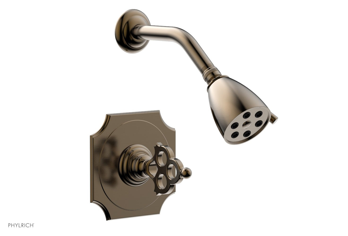 5" - Antique Bronze - MAISON Pressure Balance Shower Set 164-21 by Phylrich - New York Hardware