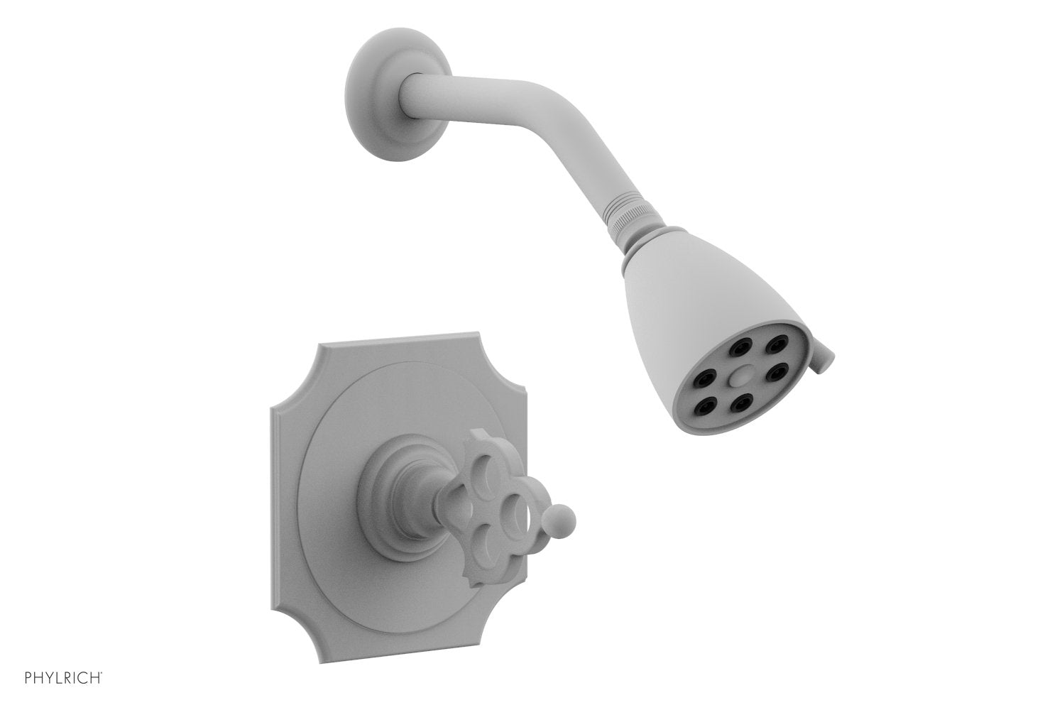 5" - Satin White - MAISON Pressure Balance Shower Set 164-21 by Phylrich - New York Hardware